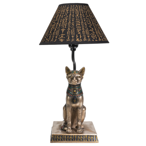 BRONZE BASTET LAMP C/1