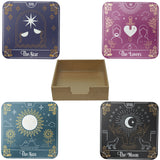 4PC TAROT CARD COASTER SET C/72