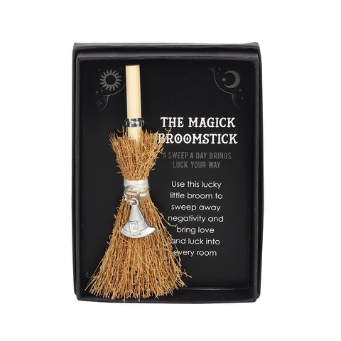 WITCHES HAT MINI MAGICK BROOMSTICK C/48