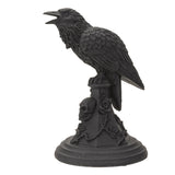 POE'S RAVEN CANDLE HOLDER C/12