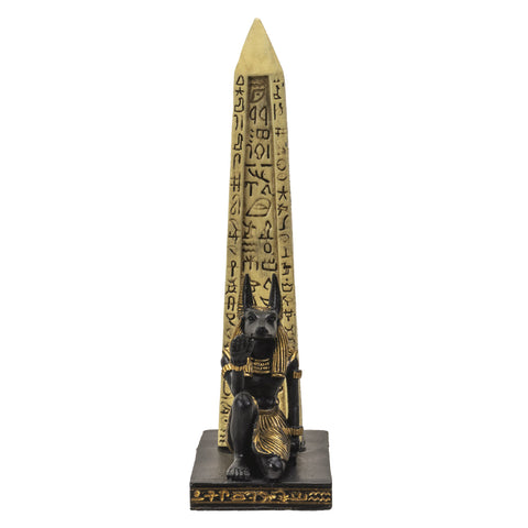 ANUBIS & OBELISK INCENSE BURNER C/36