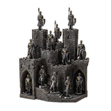 CASTLE DISPLAY WITH 12 KNIGHTS C/4