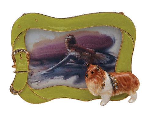 COLLIE PIC. FRAME, C/48
