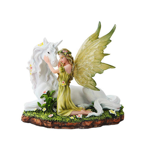^ FAIRY W/ UNICORN C/8