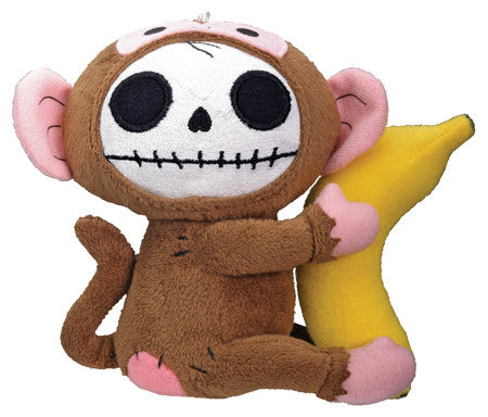 FURRYBONES-MUNKY SM. PLUSH, C/72