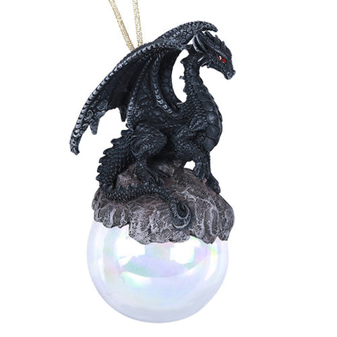 CHECKMATE BLUE DRAGON ORNAMENT, C/24