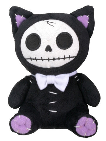 FURRYBONES-BLACK MAO-MAO SM. PLUSH, C/72
