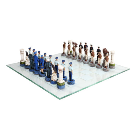 ^ AIR FORCE VS MARINE CHESS SET C/4