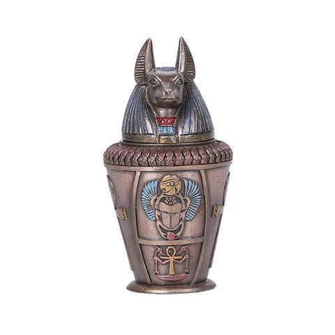 ^ CANOPIC JAR DUAMUTEF C/24