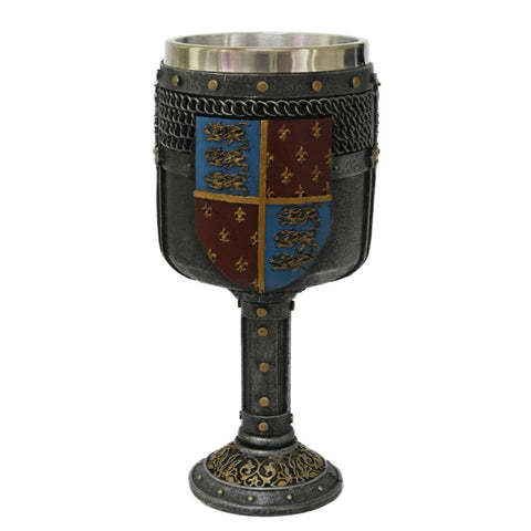 DISC-MEDIEVAL SHIELD GOBLET C/24 MINIMUM OF 2