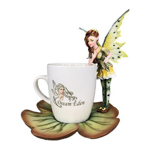 DISC-GREEN TEA CUP FAIRY C/8