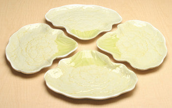 CAULIFLOWER PLATE SET (SET OF 4), DC/4
