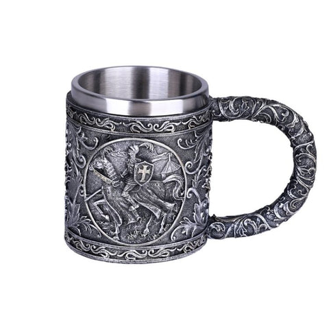DISC-CALVALRY KNIGHT MUG C/18 MINIMUM OF 2