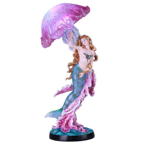 MERMAID WITH JELLYFISH LAMP C/1