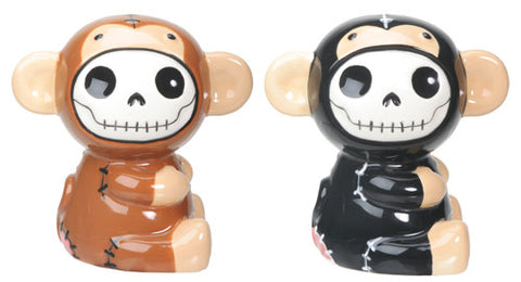 MUNKY SALT N PEPPER SHAKER, C/48