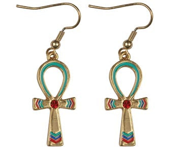 ANKH EARRINGS , C/60