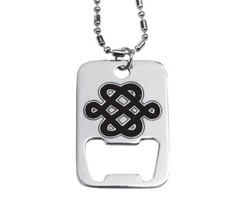 Celtic Dog Tag Bottle Opener