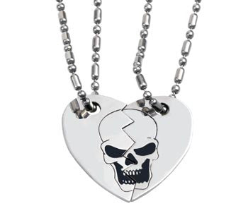 Broken Heart Dog Tag