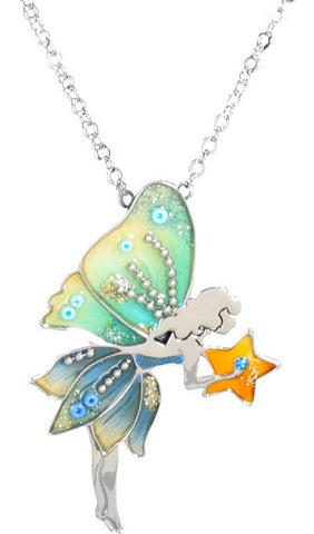 Blue Fairy Pendant