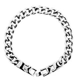 1/4" CURBED CHAIN BRACELET 316L, DC/60