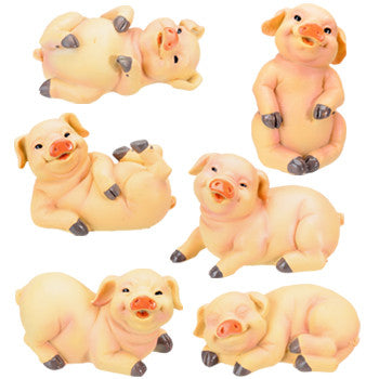 LITTLE PIGS, SET/6 (RD), C/18