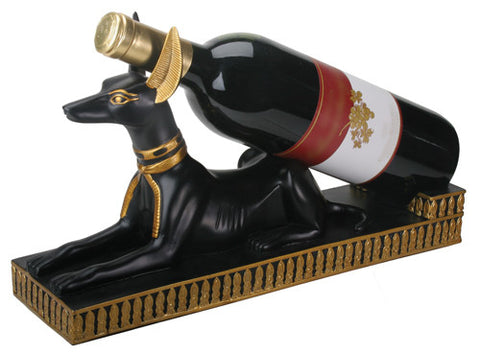 ANUBIS WINE BOTTLE HOLDER, C/6