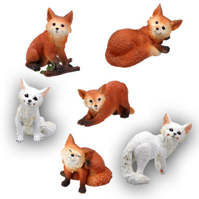 FOXES, SET/ 6, (RD),C/18