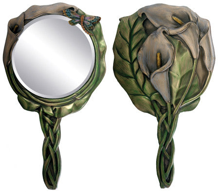 CALLA LILY HAND MIRROR, C/16