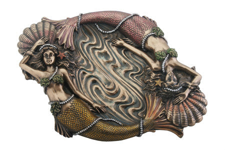 DOUBLE MERMAID DISH, C/16