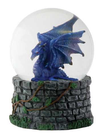 MIDNIGHT DRAGON WATER GLOBE (65MM), C/24