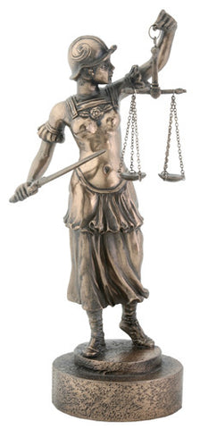 ^LADY JUSTICE W/ SWORD C/12