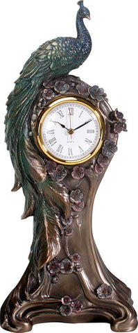 PEACOCK CLOCK, C/4