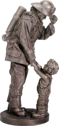 FIRE FIGHTER WITH CHILD, C/1