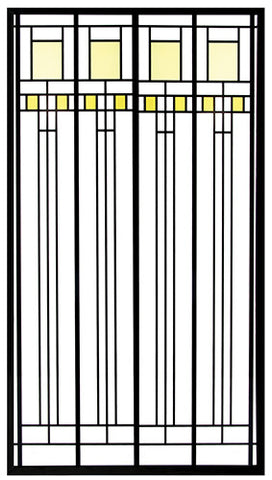 ^FLW - OAK PARK H & S PLAYROOM WINDOW, C/8