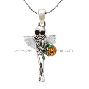 Halloween Skelly Necklace