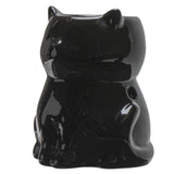 SHINY BLACK CAT OIL BURNER C/48