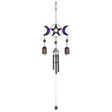 TRIPLE MOON  WIND CHIME WITH BELLS C/48