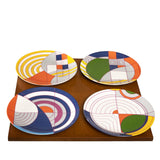 FLW - MAX HOFFMAN RUG DESSERT PLATES SET OF 4