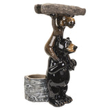 BLACK BEAR AND MOOSE WINE BOTTLE HOLDER C/2