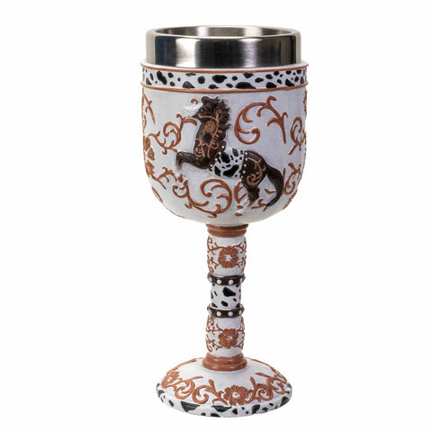 WESTERN LEATHER GOBLET C/24