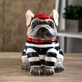 FRENCH BULLDOG COOKIE JAR C/6