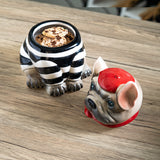 FRENCH BULLDOG COOKIE JAR C/6