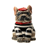 FRENCH BULLDOG COOKIE JAR C/6
