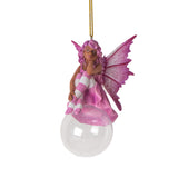 PEONY BUBBLE RIDER FAIRY ORNAMENT C/32