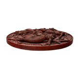 HARES PLAQUE WOODEN C/6