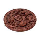 HARES PLAQUE WOODEN C/6