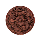 HARES PLAQUE WOODEN C/6