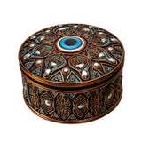 EVIL EYE ROUND BOX C/24