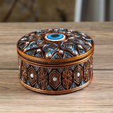 EVIL EYE ROUND BOX C/24