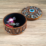 EVIL EYE ROUND BOX C/24